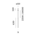 Wever & Ducré Finlin Suspended 1.0 Hanglamp