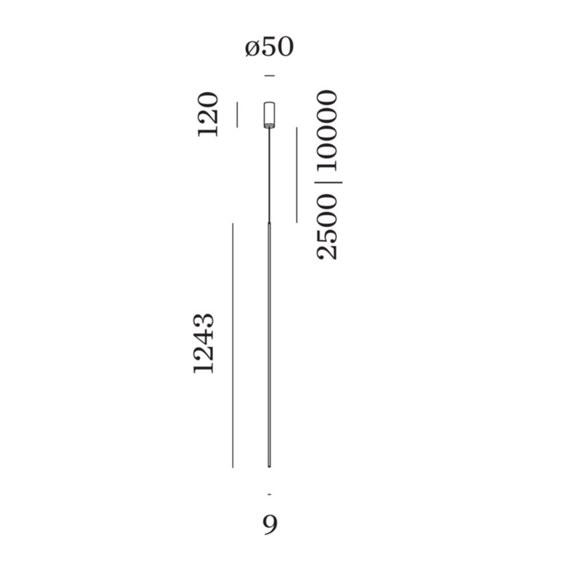 Wever & Ducré Finlin Suspended 3.0 Suspension lamp