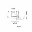 Wever & Ducré Kujo 2.1 Hanglamp