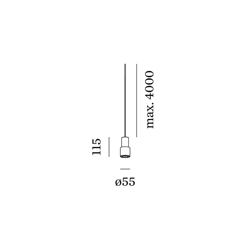 Wever & Ducré Odrey 1.1 Hanglamp