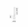 Wever & Ducré Odrey 1.3 Lampe à suspension