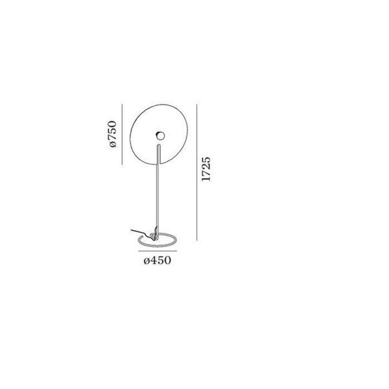 Wever & Ducré Mirro Floor 3.0 Staanlamp
