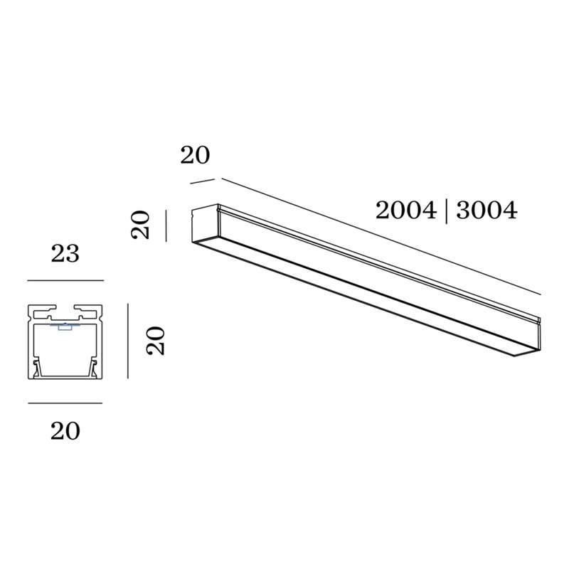 Wever & Ducré Surface Housing 3.0 3.0M | Ilane