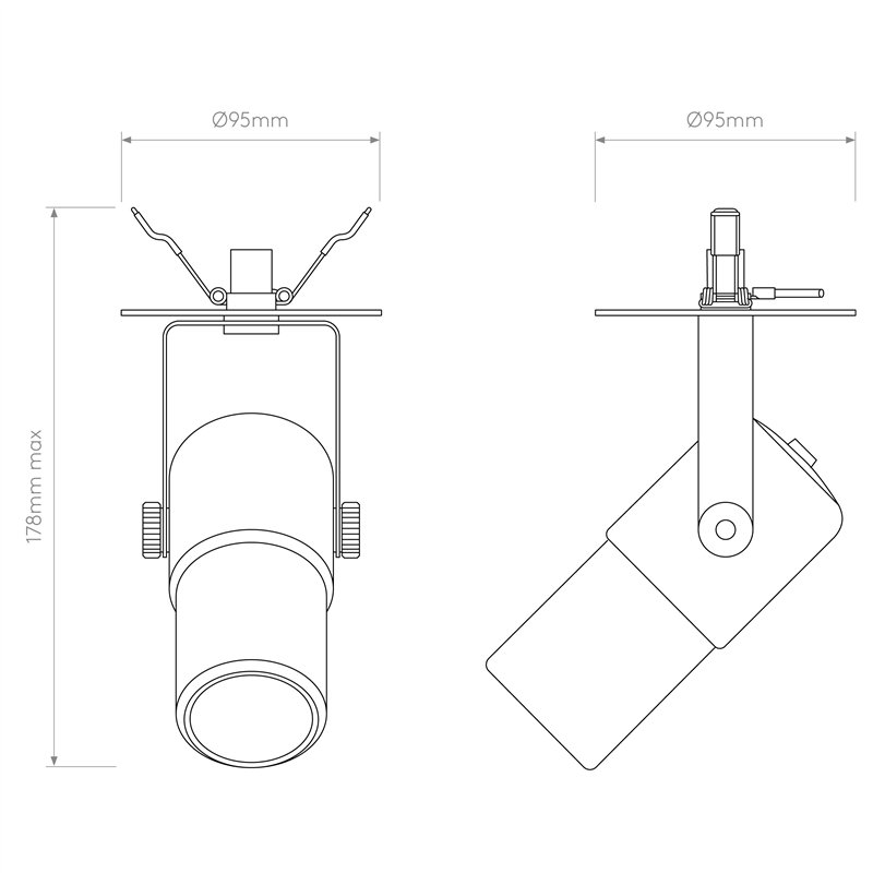 Astro Stage Recessed | Spot encastré