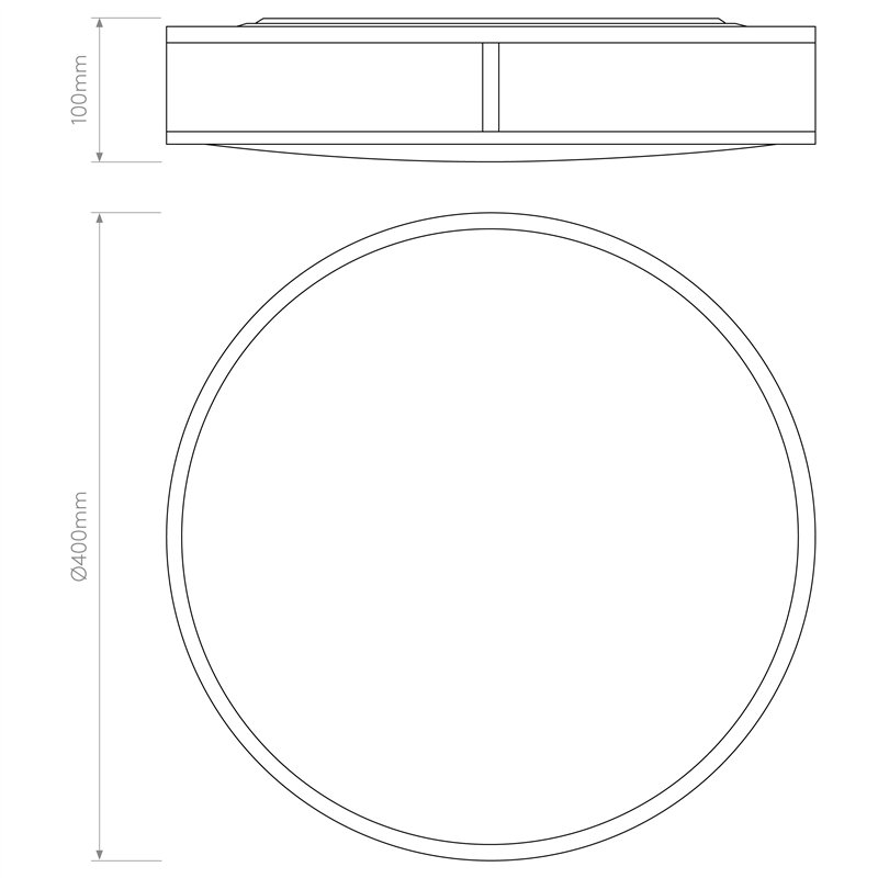 Astro Mashiko 400 Round | Plafonnier