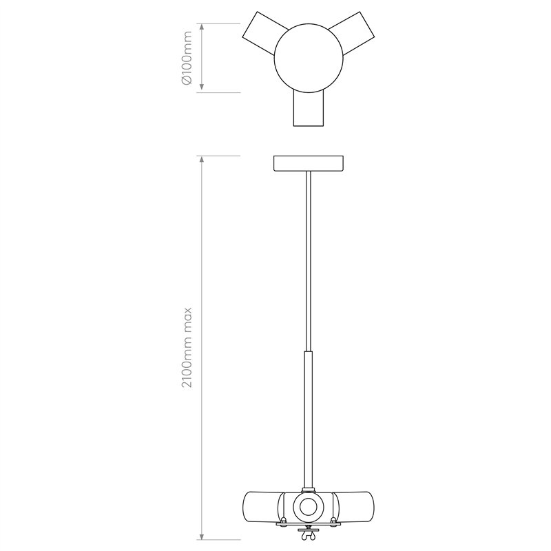 Astro Cambria Pendant | Lampe à suspension