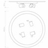 Astro Ceiling Base 460 | Plafonnier