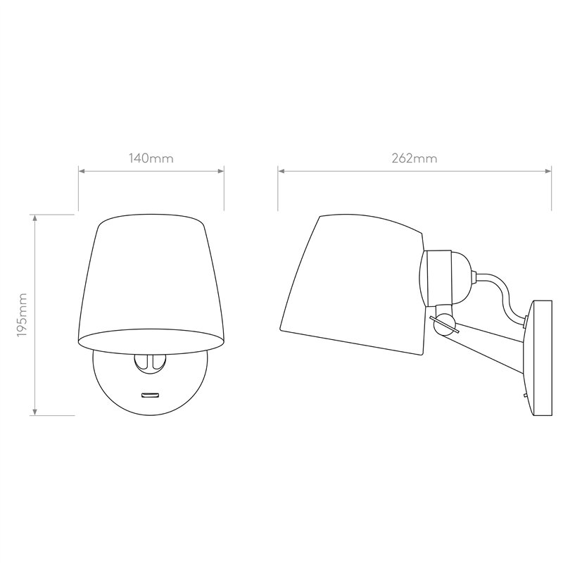 Astro Imari Adjustable Wall | Wandlampe