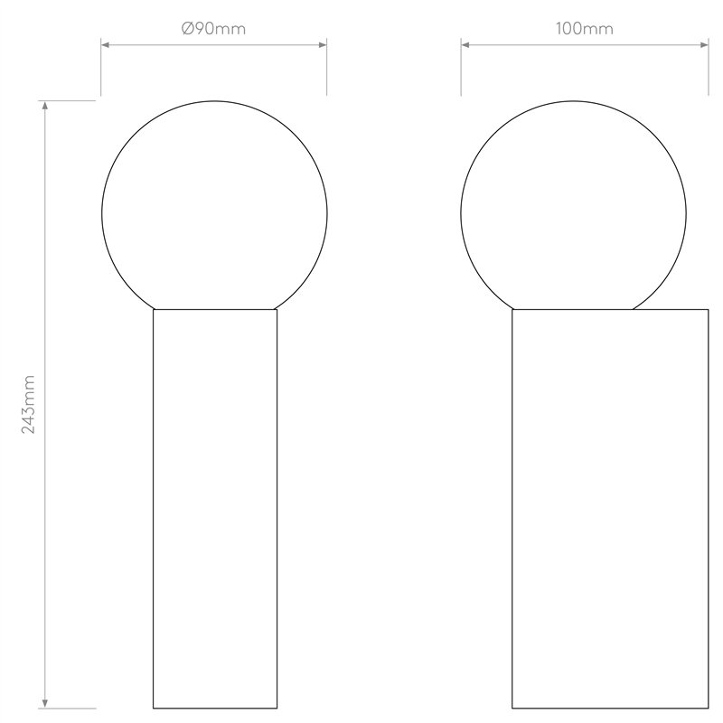 Astro Ortona Single | Wall lamp