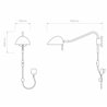 Astro Serge Plug-In | Wall lamp