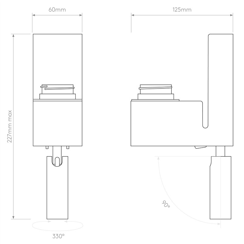 Astro Napoli Reader LED | Wandlampe