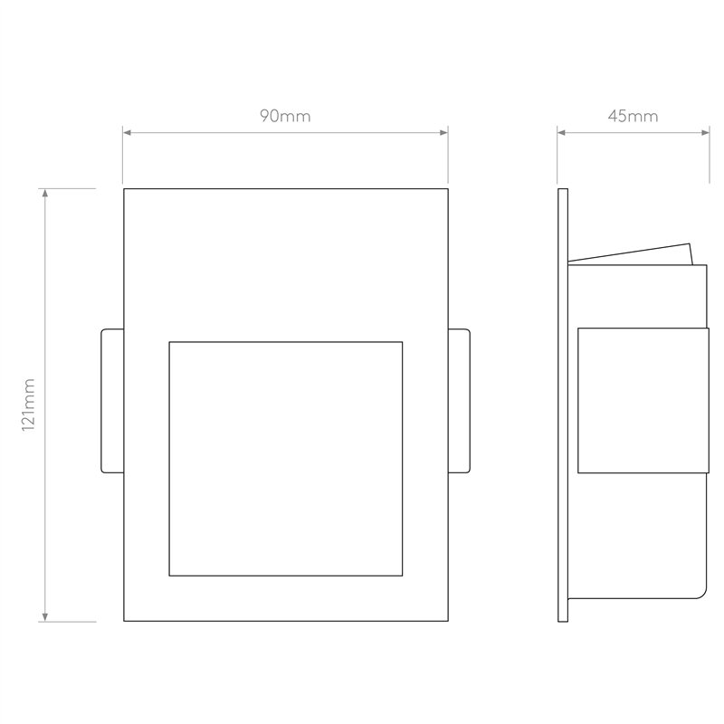 Astro Borgo 90 | Recessed spot
