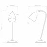 Astro Joel Table | Lampe de table