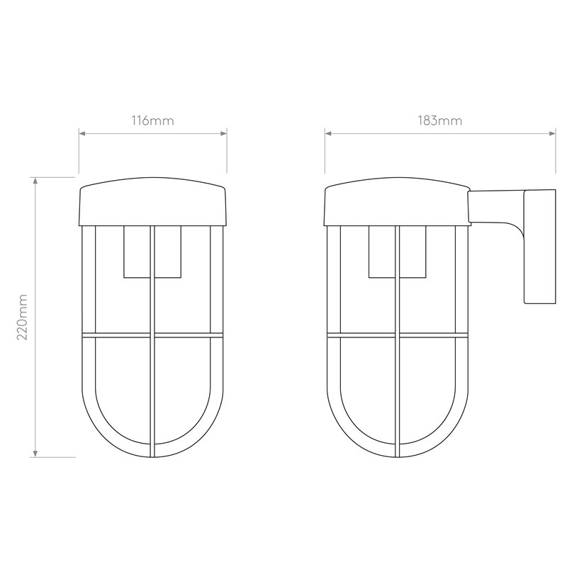 Astro Cabin Wall | Wall lamp