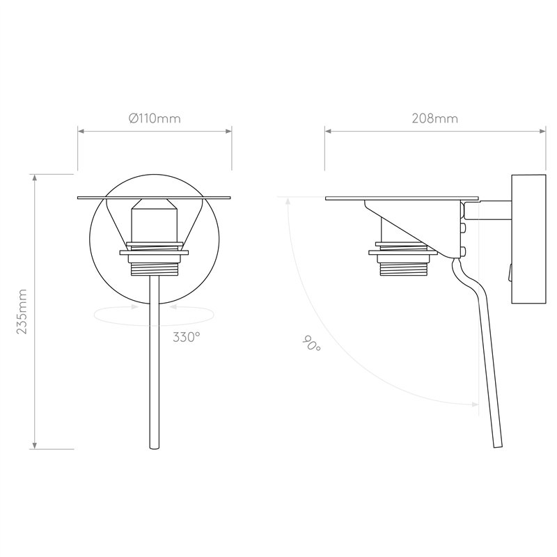 Astro Mitsu Wall | Wandlampe