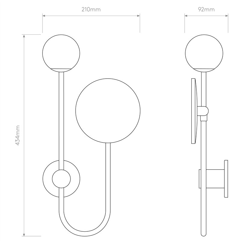 Astro Orb | Wall lamp