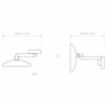 Astro Nagoya | Wall lamp