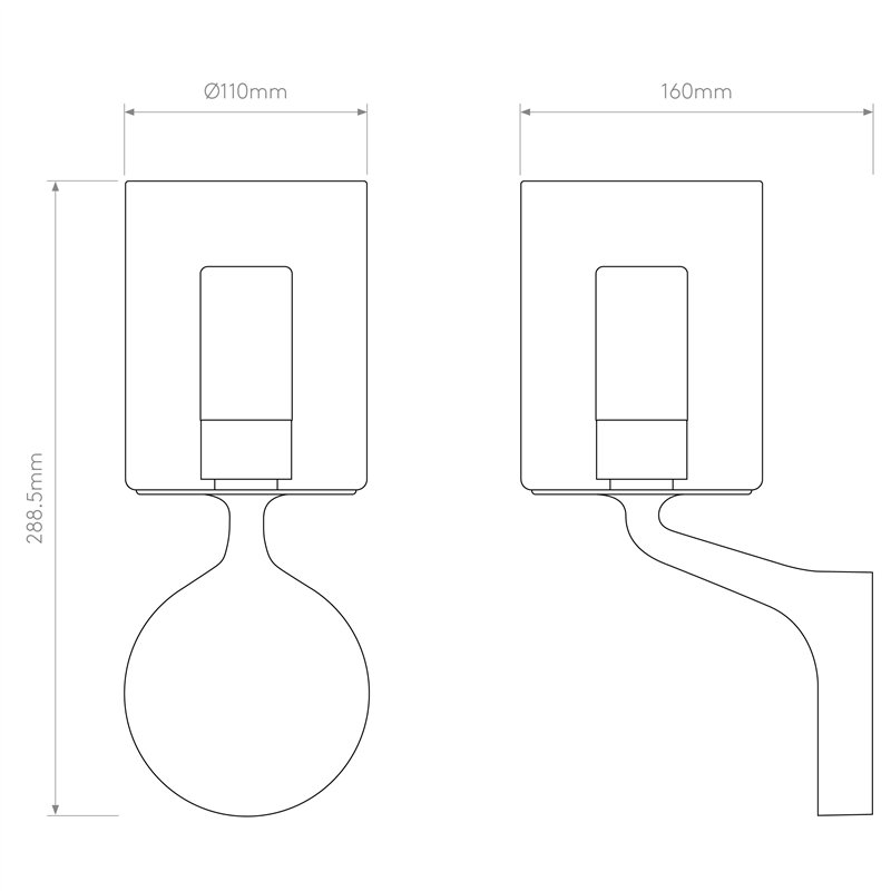 Astro Elena | Wandlampe