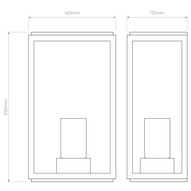 Astro Homefield 160 | Wall lamp