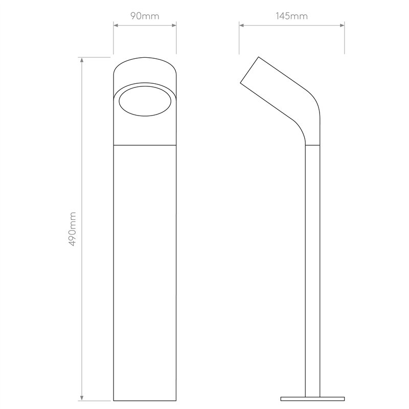 Astro Soprano Bollard | Tuinpaal | Lampadaire extérieur