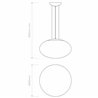 Astro Zeppo Pendant 400 | Lampe à suspension