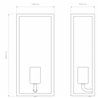 Astro Messina 160 Frosted II | Wall lamp