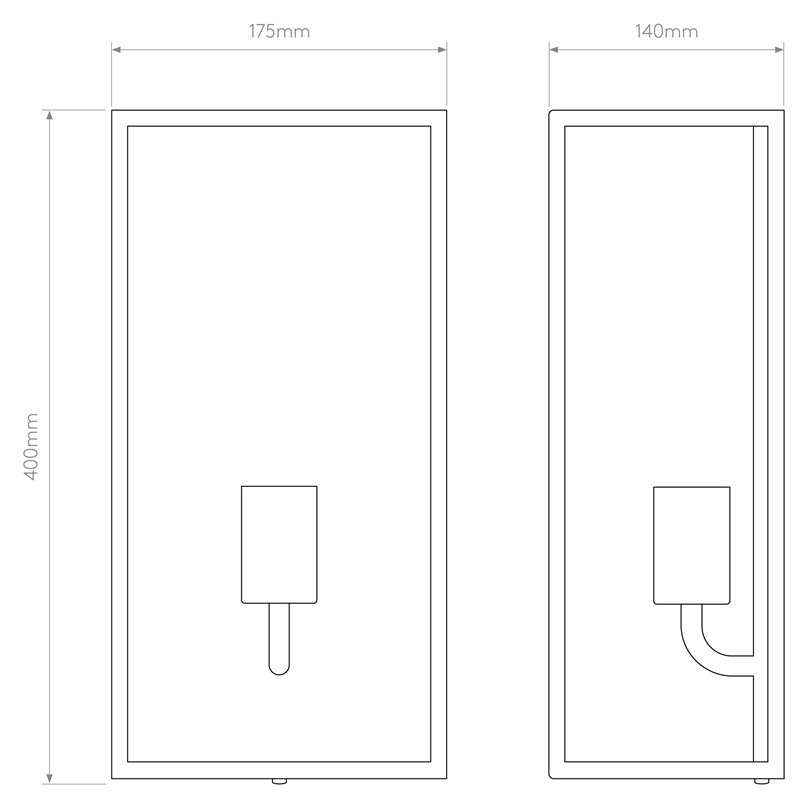 Astro Messina 200 | Wall lamp