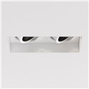 Astro Trimless Square Twin Adjustable | Inbouwspot