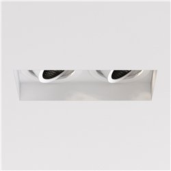 Astro Trimless Square Twin Adjustable | Inbouwspot