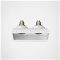 Astro Trimless Square Twin Adjustable | Inbouwspot