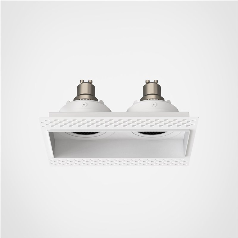Astro Trimless Square Twin Adjustable | Inbouwspot