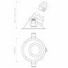 Astro Minima Slimline 25 Fire-Rated IP65 | Recessed spot