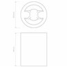 Astro Osca Round 140 | Deckenlampe