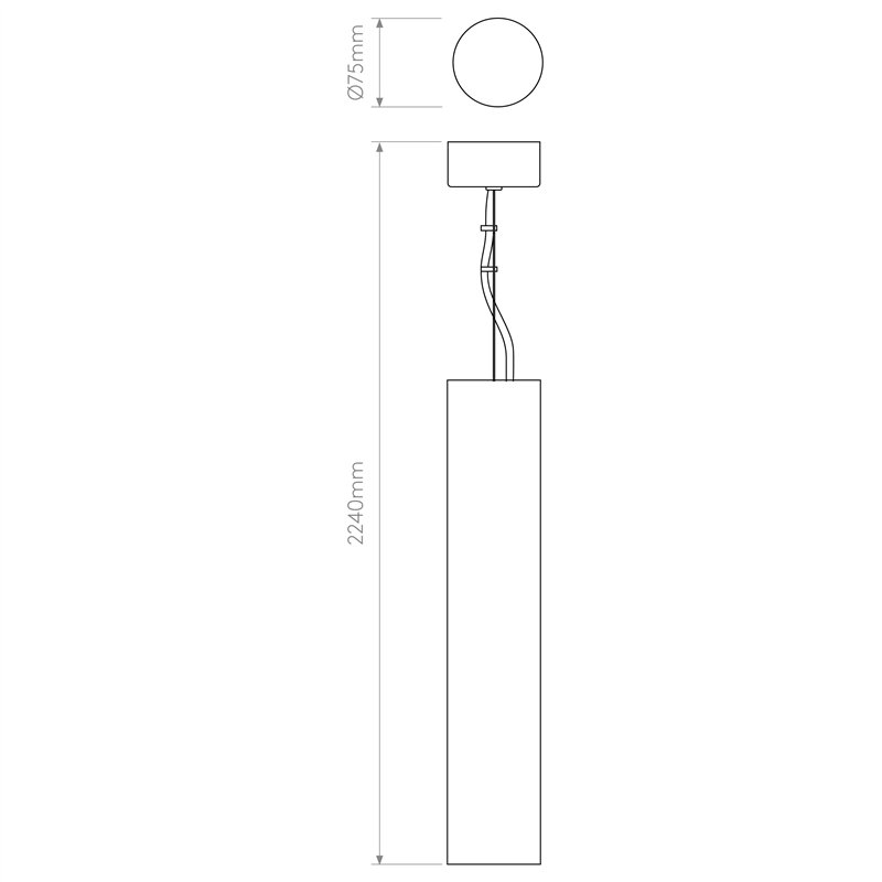 Astro Osca 400 Round | Suspension lamp