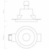Astro Blanco Round Fixed | Recessed spot