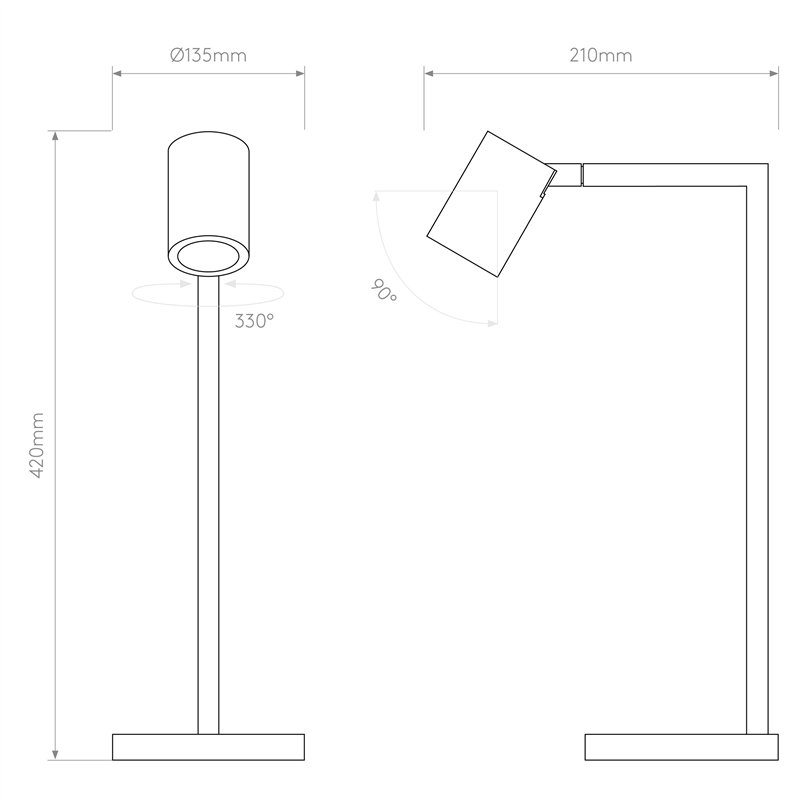 Astro Ascoli Desk | Table lamp