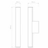 Astro Dio | Wall lamp