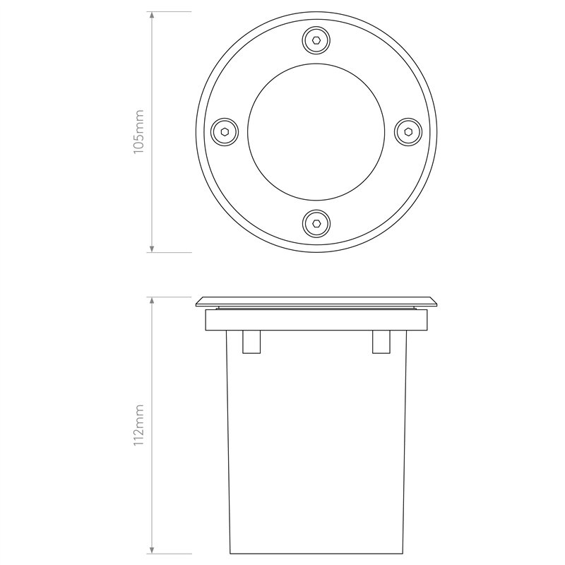 Astro Gramos Round | Lampe de sol