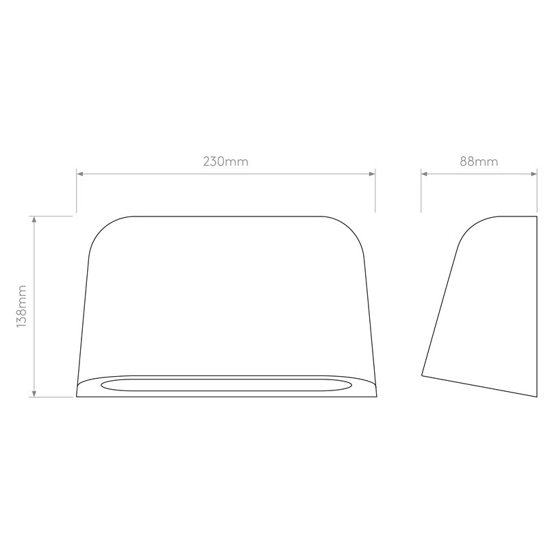 Astro Mast Twin | Wandlamp