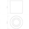 Astro Kos Round | Ceiling lamp