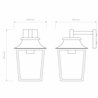 Astro Richmond Wall Lantern 200 | Wall lamp