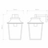 Astro Richmond Wall Lantern 254 | Applique