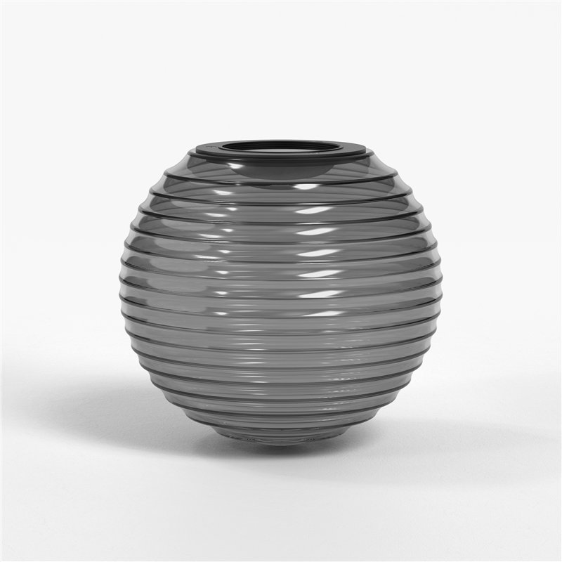 Astro Nara Globe Ribbed Glass