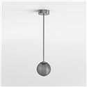Astro Nara Globe Ribbed Glass