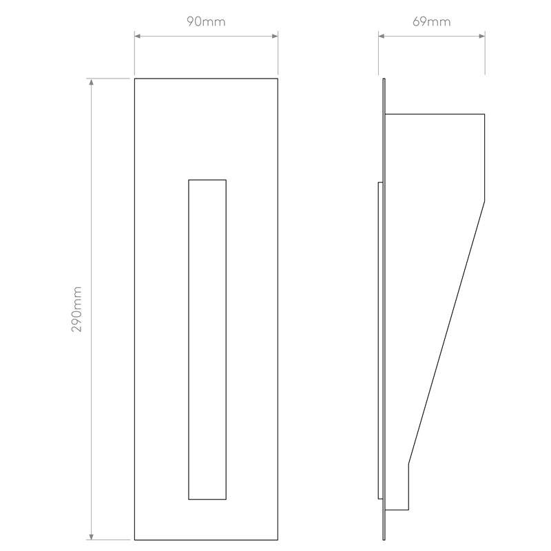 Astro Borgo Trimless 200 LED | Spot encastré