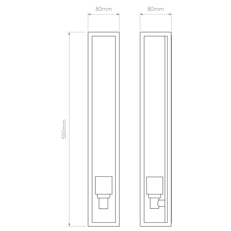 Astro Harvard 500 | Wall lamp