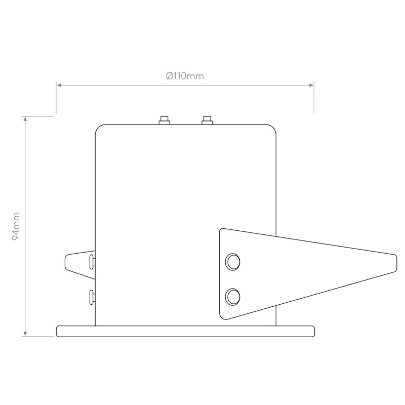 Astro Kos Recessed | Ceiling lamp
