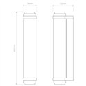 Astro Burlington 400 Phase | Wandlamp