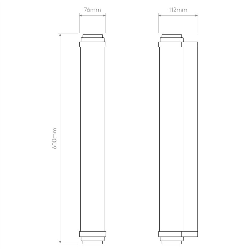 Astro Burlington 600 Phase | Wall lamp