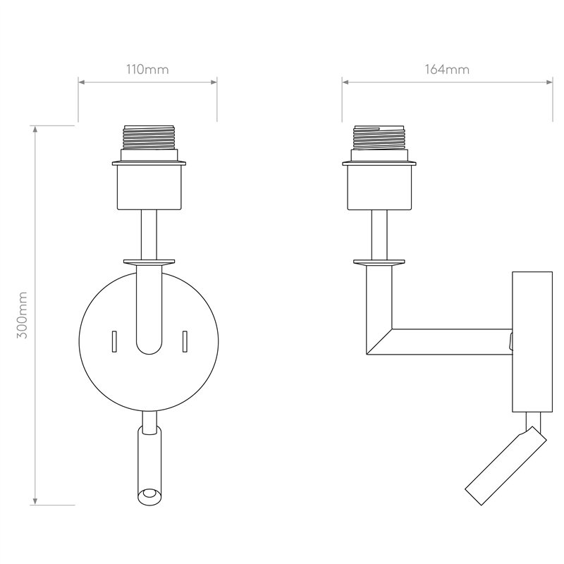 Astro Club Reader | Wall lamp